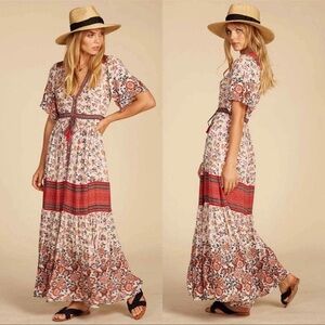 Spell & The Gypsy Elle Gown in Rosewood size small